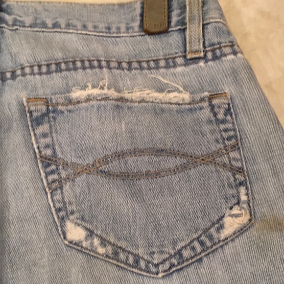 ABERCROMBIE & FITCH Womens Emma Very Distressed Jeans 25 - Picture 4 of 16